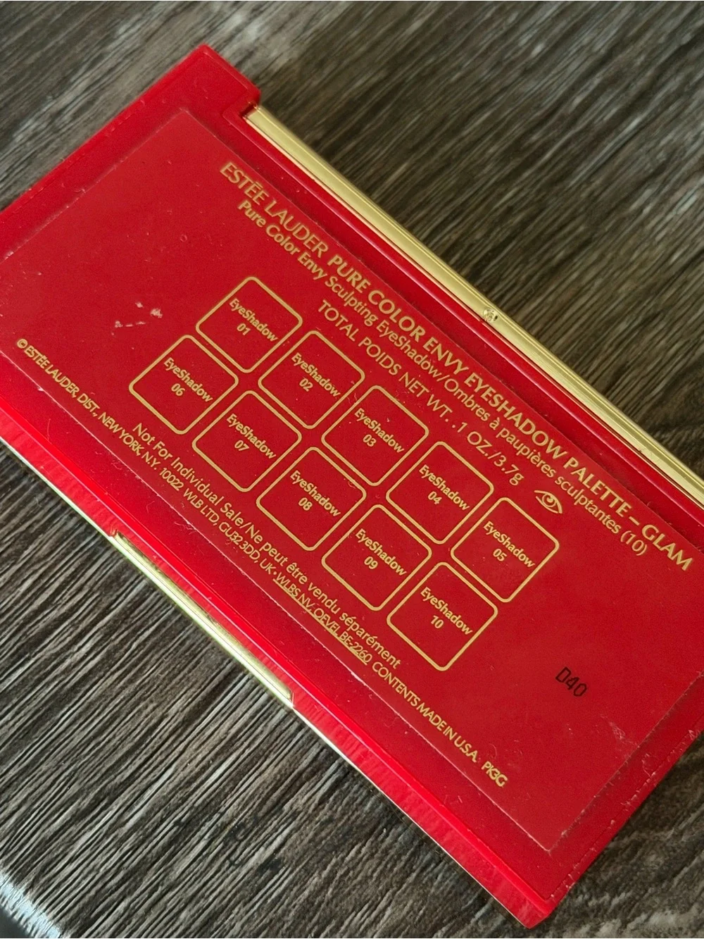 Estee Lauder Pure Color Envy Glam Eyeshadow Pallette